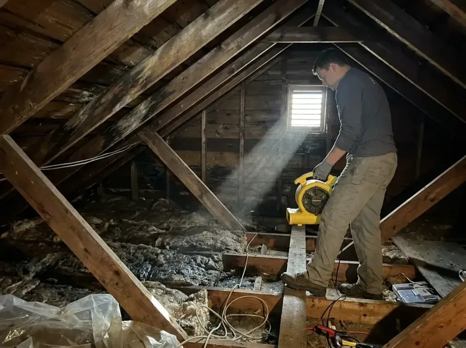 attic-water-damage-drying-proc-007 — frequently asked questions, Emergency Water Extraction & 24/7 Flood Response in Plantsv…